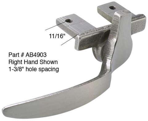 WINDOW HANDLE ANGLE BASE 1-3/8"-11/16" DROP