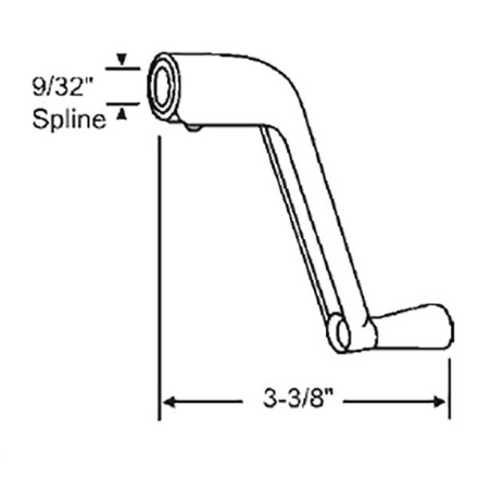 Peachtree Window Operator Handle