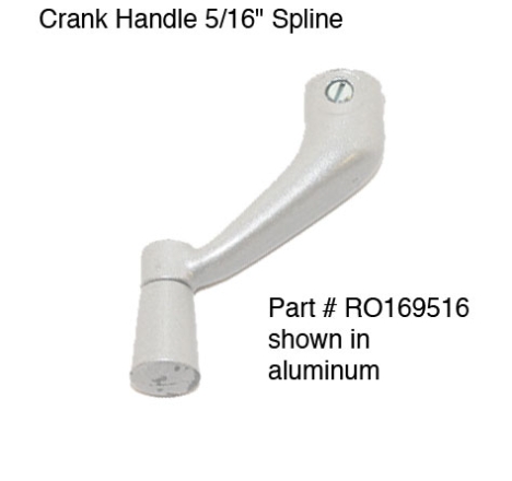 5/16" Spline Crank Handle