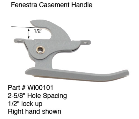 Fenestra Window Handle Steel