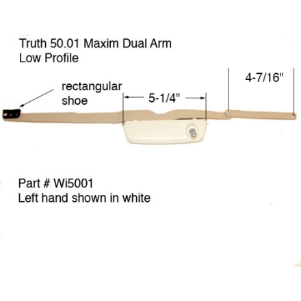 Maxim Dual Arm Operator-50.01 Low Profile